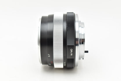 Voigtlander COLOR-HELIAR 75mm F2.5 SL レンズ ミノルタ MDマウント