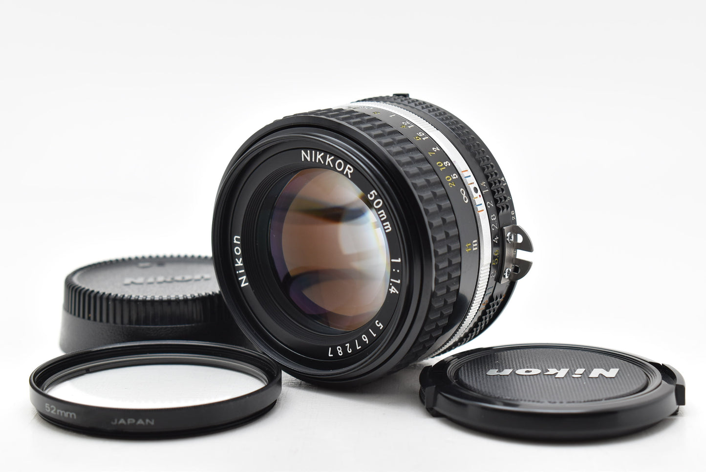 訳有品 Nikon Ai-S NIKKOR 50mm F1.4 レンズ ニコン Fマウント