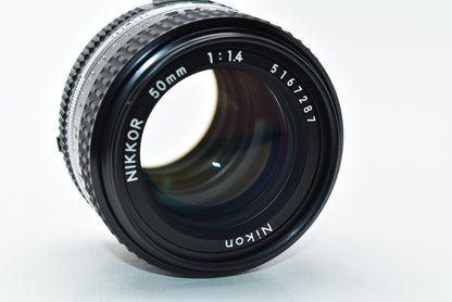 訳有品 Nikon Ai-S NIKKOR 50mm F1.4 レンズ ニコン Fマウント