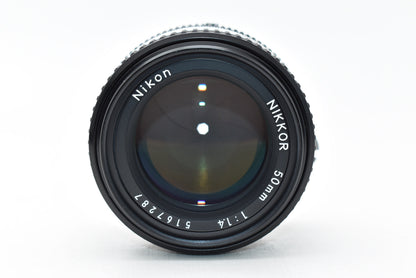 訳有品 Nikon Ai-S NIKKOR 50mm F1.4 レンズ ニコン Fマウント