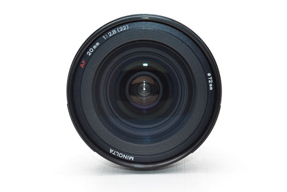 Minolta AF 20mm F2.8 レンズ ミノルタ Aマウント