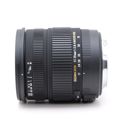 SIGMA 17-70mm F2.8-4 DC MACRO HSM レンズ キヤノン EFマウント