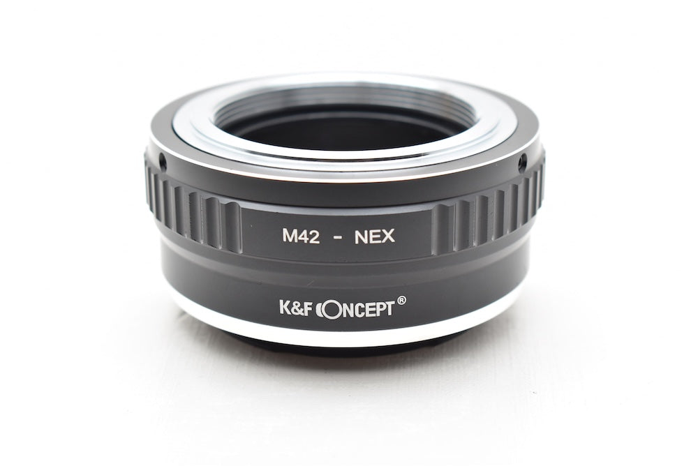 K&F Concept M42-NEX レンズアダプター ペンタックス M42 → ソニー Eマウント変換