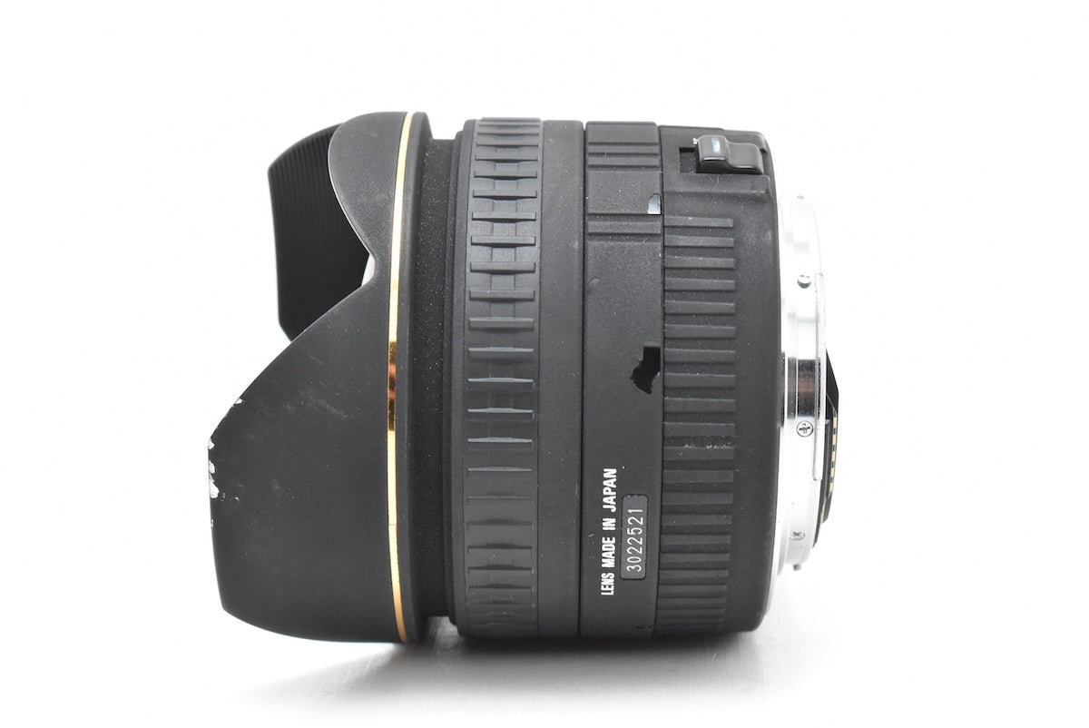 訳有品 SIGMA Canon 15mm F2.8 EX DG FISHEYE キヤノン レンズ EFマウント