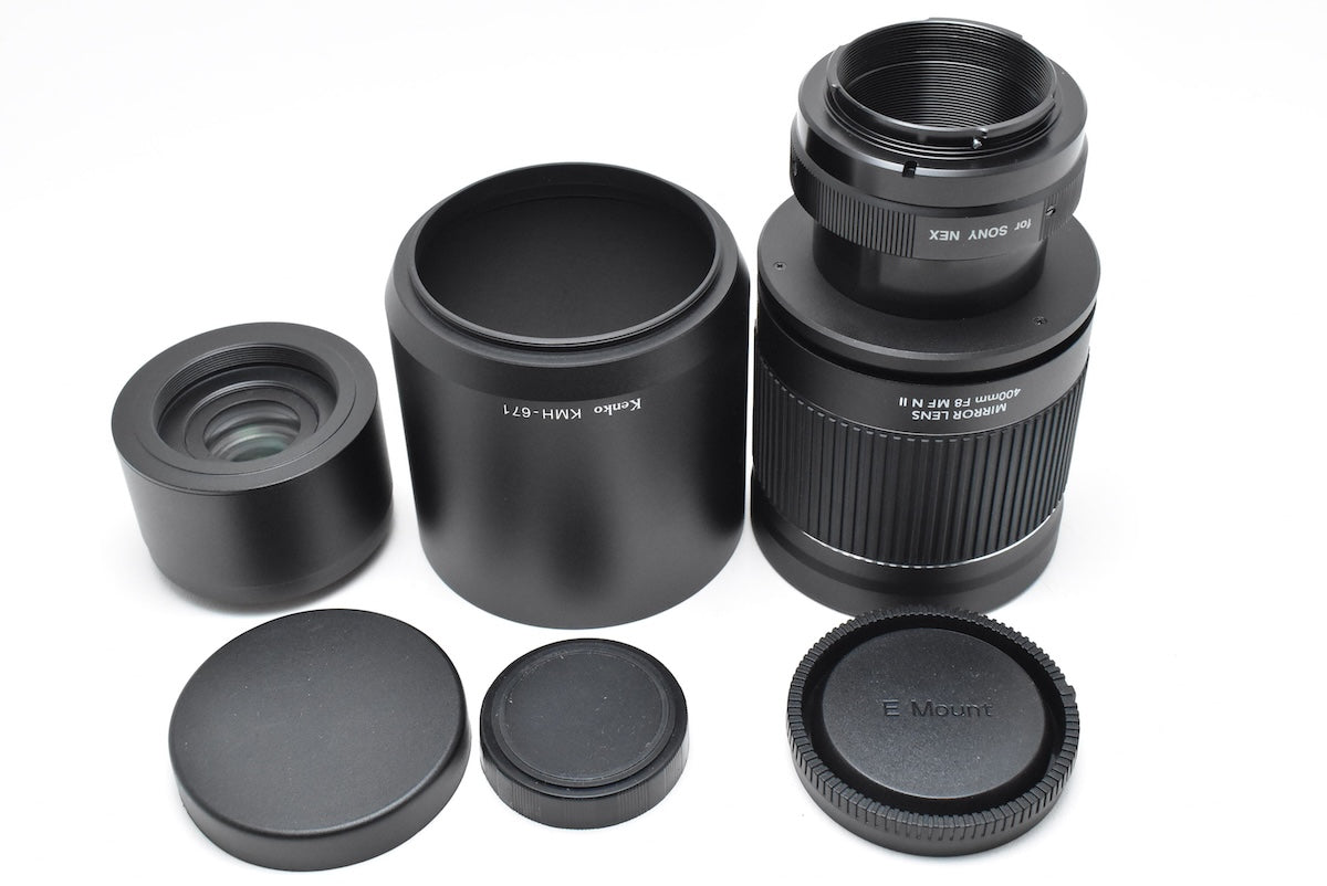 Kenko Sony 400mm F8 MF N II Mirror lens レンズ Sony ソニー Eマウント