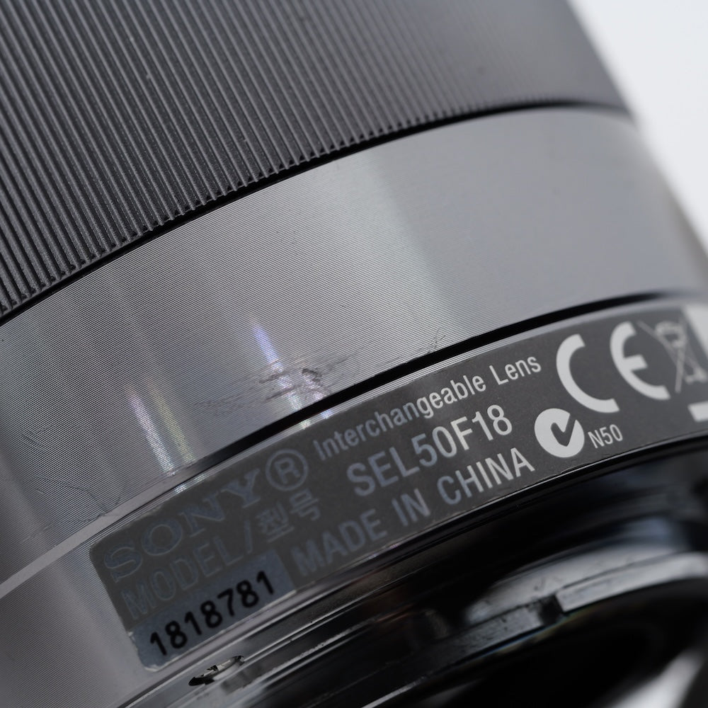 SONY E 50mm F1.8 SEL50F18 レンズ ソニー Eマウント