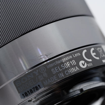 SONY E 50mm F1.8 SEL50F18 レンズ ソニー Eマウント