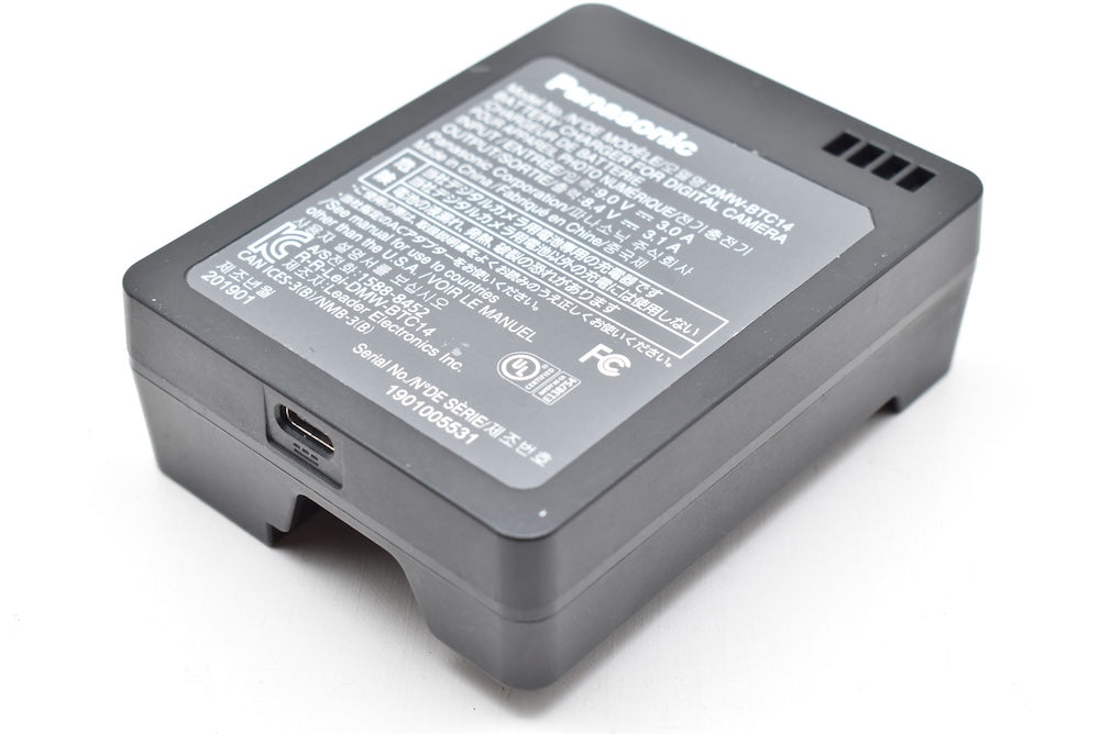 Panasonic DMW-BTC14 DMW-BLJ31用 バッテリーチャージャー