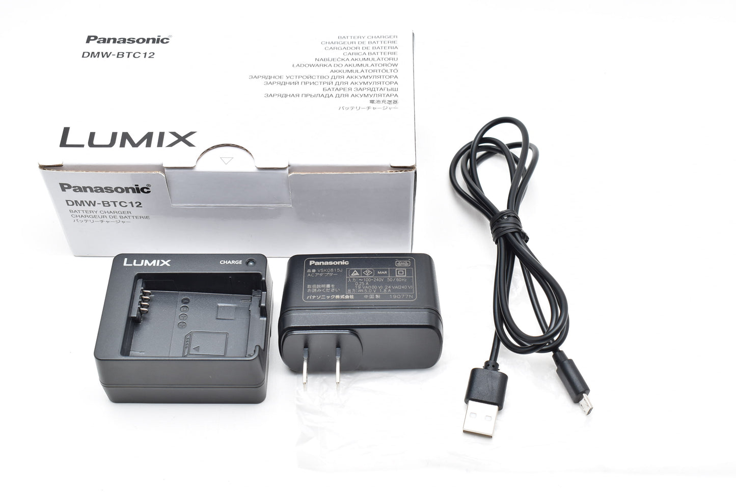 Panasonic DMW-BTC12 バッテリーチャージャー パナソニック