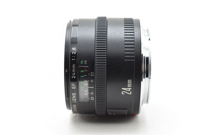 Canon EF 24mm F2.8 レンズ キヤノン EFマウント