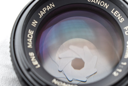 Canon NEW FD 50mm F1.2 レンズ キヤノン FDマウント
