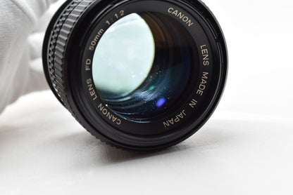 Canon NEW FD 50mm F1.2 レンズ キヤノン FDマウント