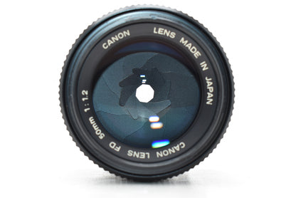 Canon NEW FD 50mm F1.2 レンズ キヤノン FDマウント