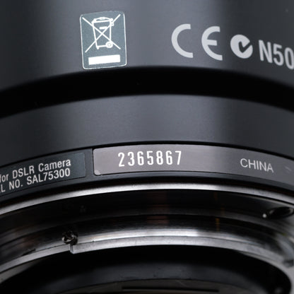 SONY 75-300mm F4.5-5.6 SAL75300 レンズ ソニー Aマウント