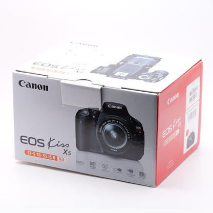 Canon EOS Kiss X5 EF 18-55mm F3.5-5.6 IS II レンズキット デジタル一眼レフ キヤノン EFマウント