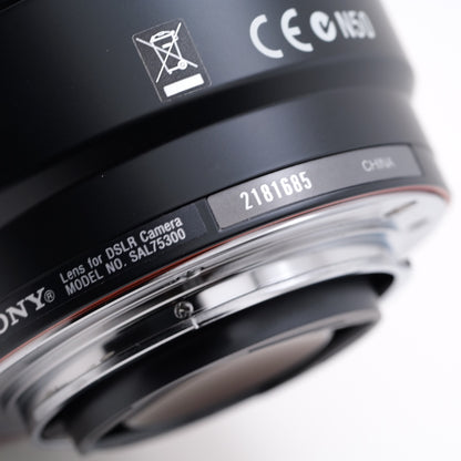 SONY 75-300mm F4.5-5.6 SAL75300 レンズ ソニー Aマウント