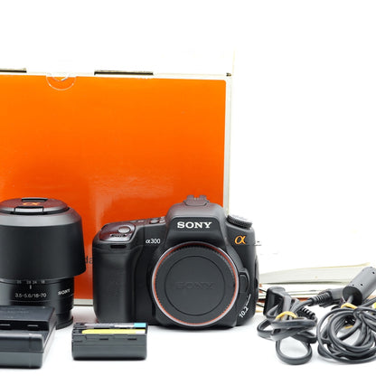 SONY α300 DT 18-70mm F3.5-5.6 DSLR-A300K デジタル一眼レフ ソニー Aマウント