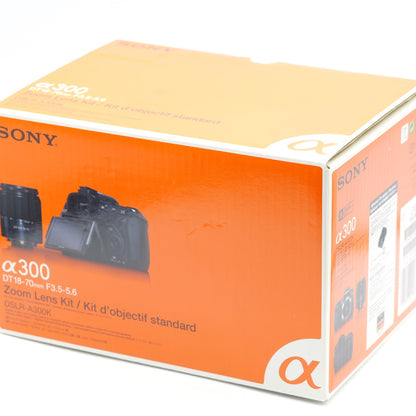 SONY α300 DT 18-70mm F3.5-5.6 DSLR-A300K デジタル一眼レフ ソニー Aマウント