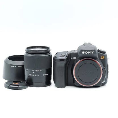 SONY α300 DT 18-70mm F3.5-5.6 DSLR-A300K デジタル一眼レフ ソニー Aマウント