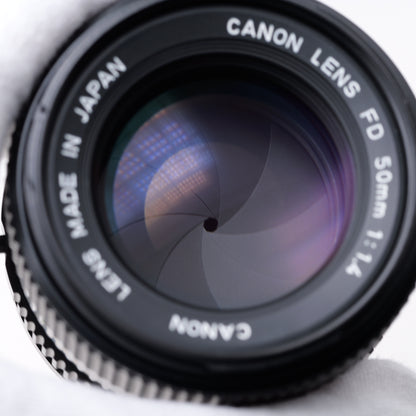 Canon NEW FD 50mm F1.4 レンズ キヤノン FDマウント