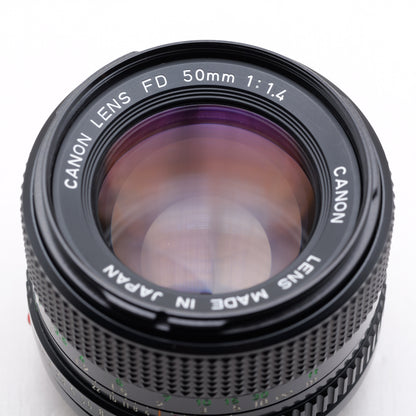Canon NEW FD 50mm F1.4 レンズ キヤノン FDマウント