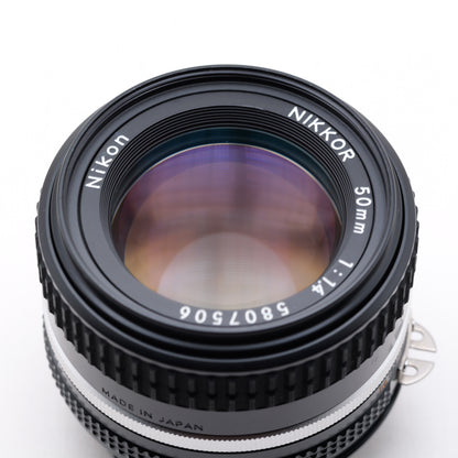Nikon Ai-S NIKKOR 50mm F1.4 レンズ ニコン Fマウント