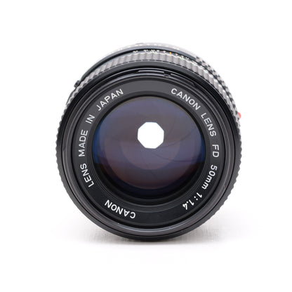 Canon New FD 50mm F1.4 レンズ キヤノン FDマウント