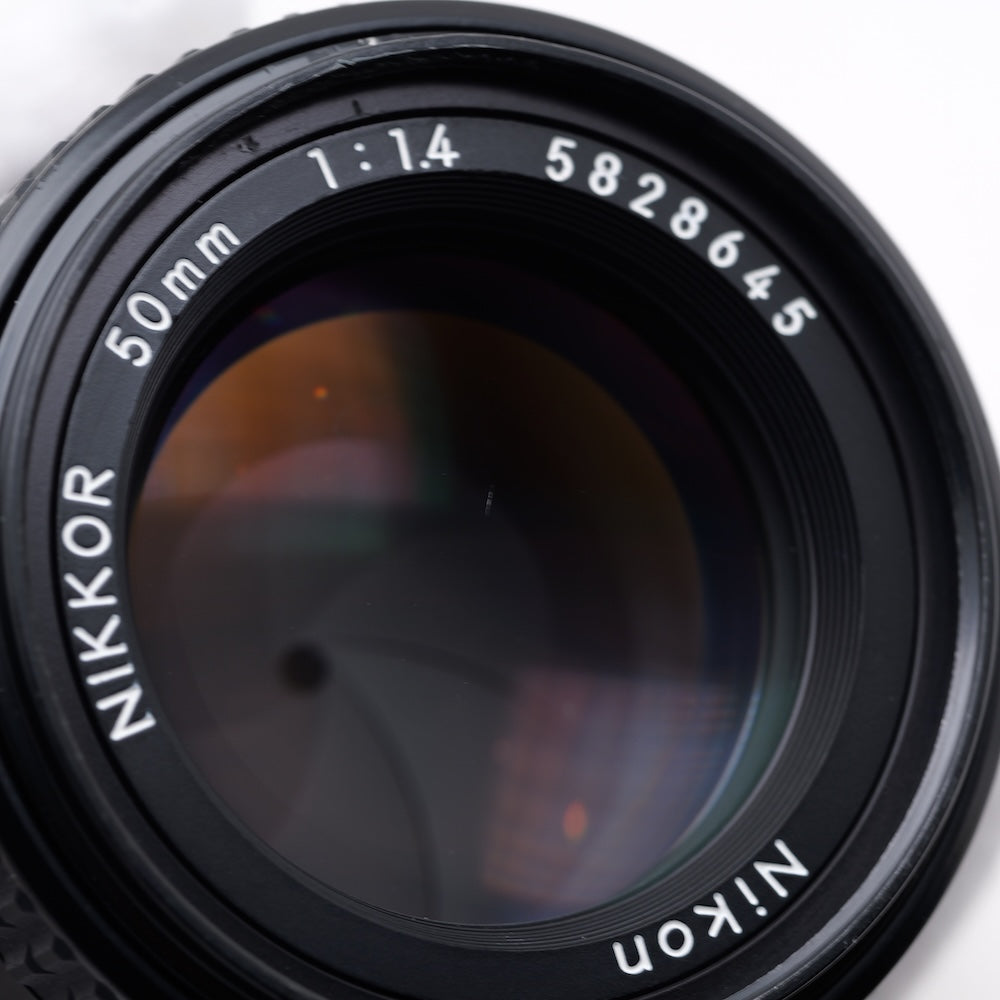 Nikon Ai-S NIKKOR 50mm F1.4 レンズ ニコン Fマウント