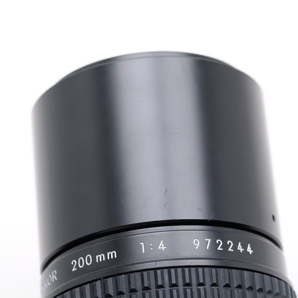 Nikon Ai-S 200mm F4 レンズ ニコン Fマウント