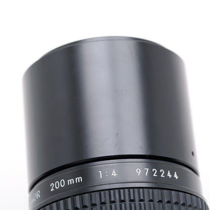 Nikon Ai-S 200mm F4 レンズ ニコン Fマウント