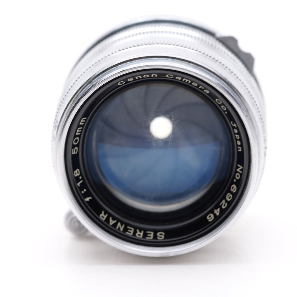訳有品 Canon SERENAR 50mm F1.8 レンズ  L39マウント