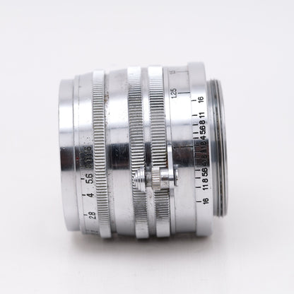 訳有品 Canon SERENAR 50mm F1.8 レンズ  L39マウント