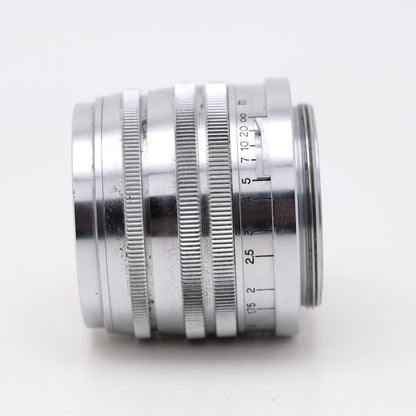 訳有品 Canon SERENAR 50mm F1.8 レンズ  L39マウント