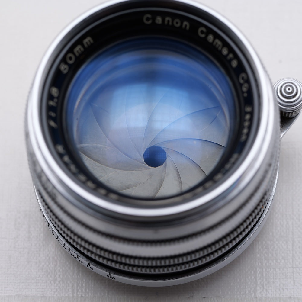 訳有品 Canon SERENAR 50mm F1.8 レンズ  L39マウント