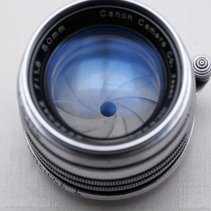 訳有品 Canon SERENAR 50mm F1.8 レンズ  L39マウント