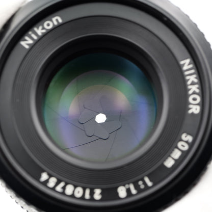 Nikon Ai-S NIKKOR 50mm F1.8 レンズ ニコン Fマウント