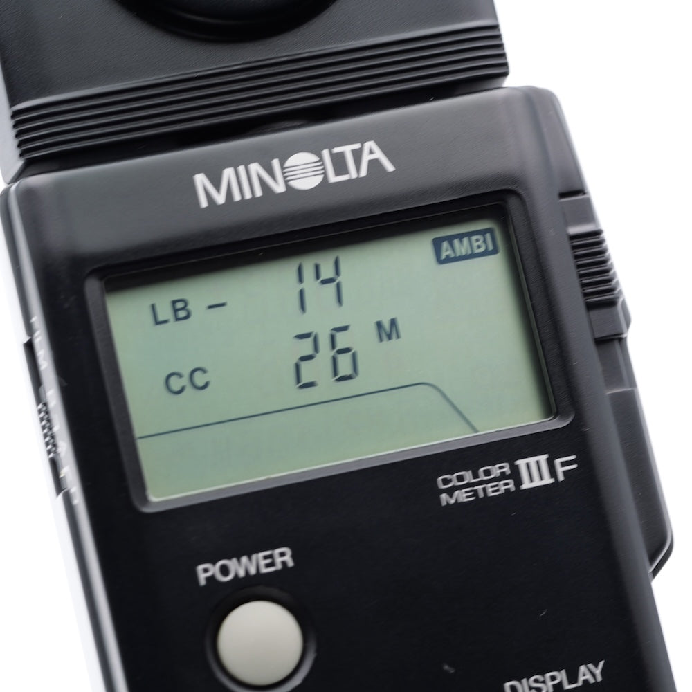 MINOLTA COLOR METER III F カラーメーター ミノルタ