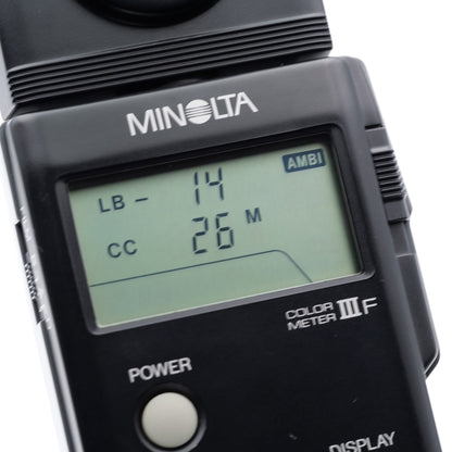MINOLTA COLOR METER III F カラーメーター ミノルタ