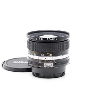 Nikon Ai-S NIKKOR 20mm f2.8 レンズ ニコン Fマウント