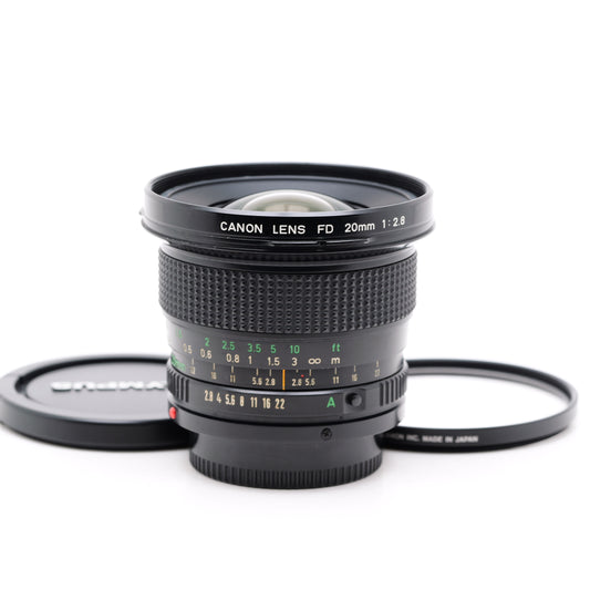 Canon NEW FD 20mm F2.8 レンズ キヤノン FDマウント