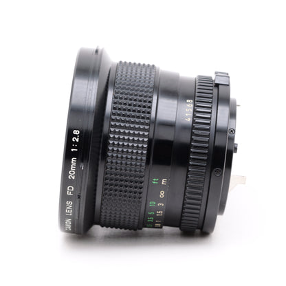 Canon NEW FD 20mm F2.8 レンズ キヤノン FDマウント