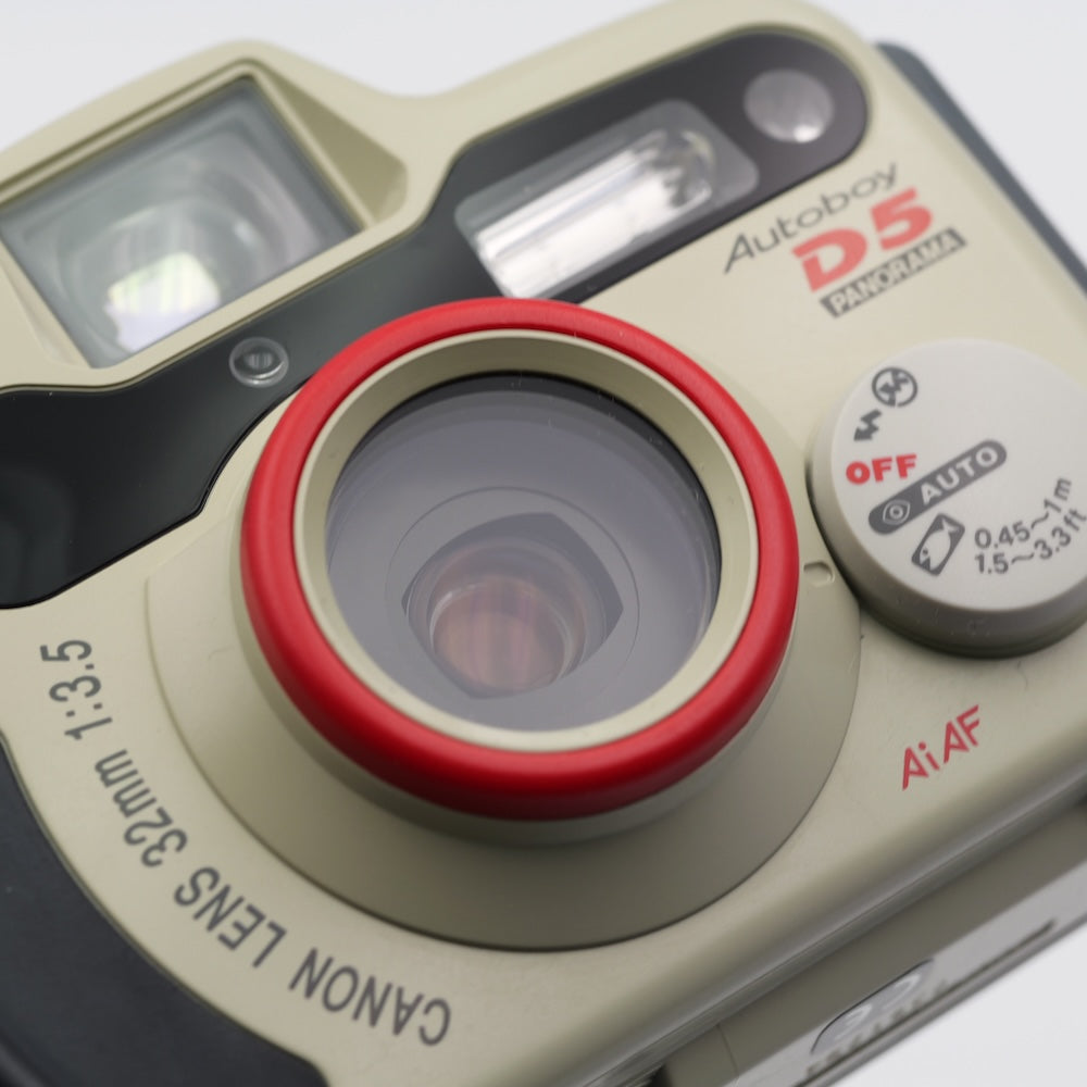 Canon Autoboy D5 PANORAMA コンパクトフィルムカメラ キヤノン