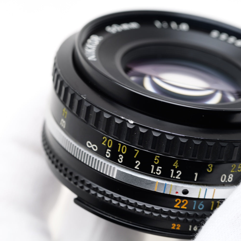 Nikon Ai-S NIKKOR 50mm F1.8 レンズ ニコン Fマウント