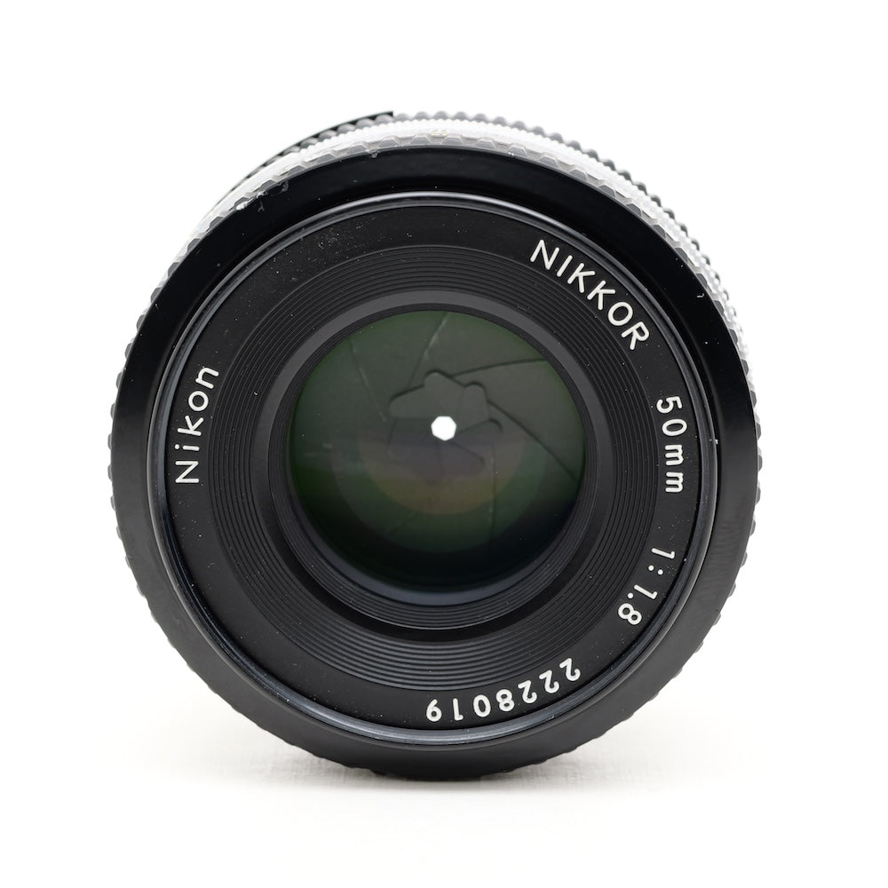 Nikon Ai-S NIKKOR 50mm F1.8 レンズ ニコン Fマウント