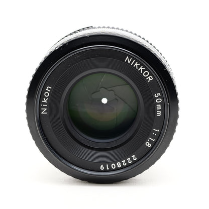 Nikon Ai-S NIKKOR 50mm F1.8 レンズ ニコン Fマウント