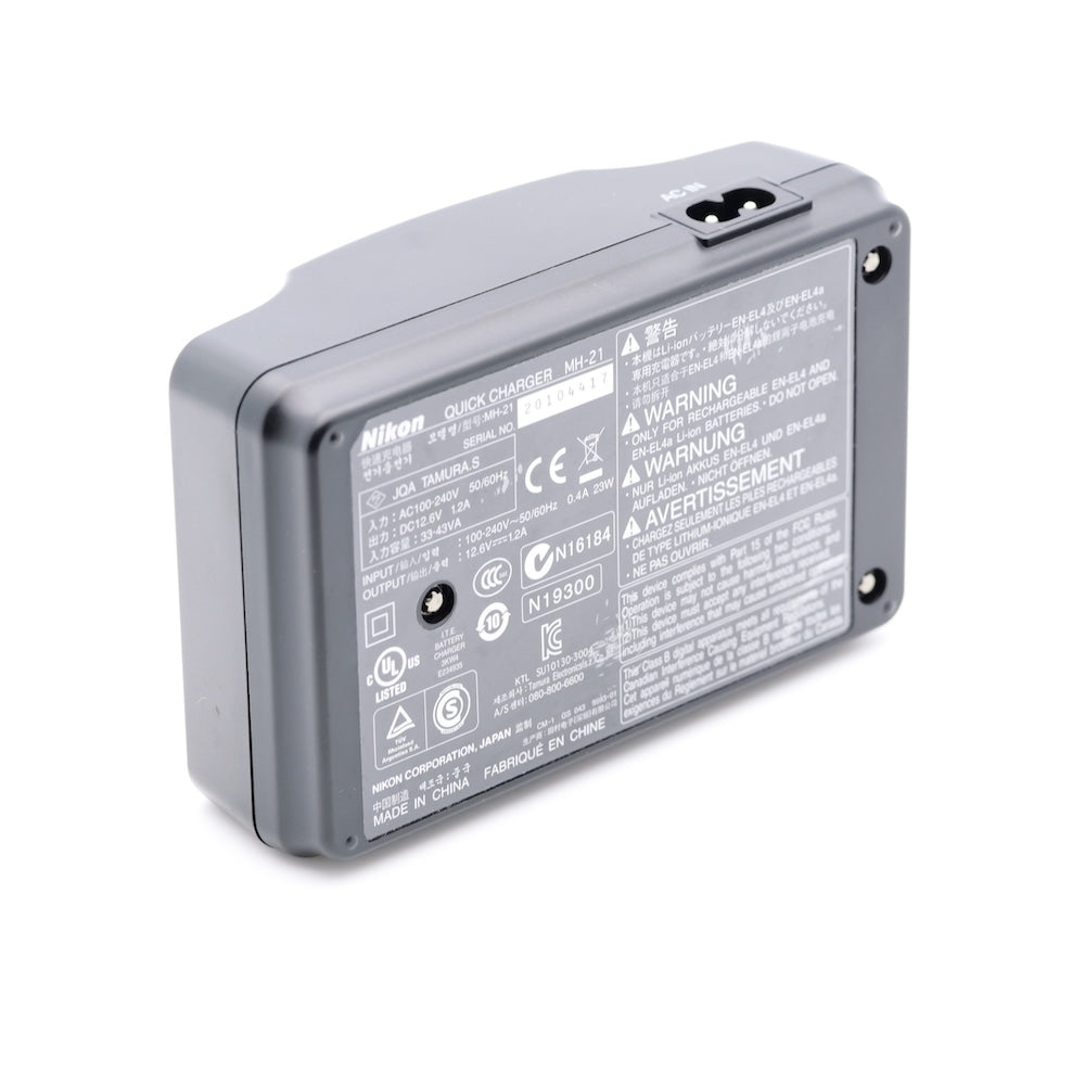 Nikon MH-21 EN-EL4a/EN-EL4用 バッテリーチャージャー ニコン