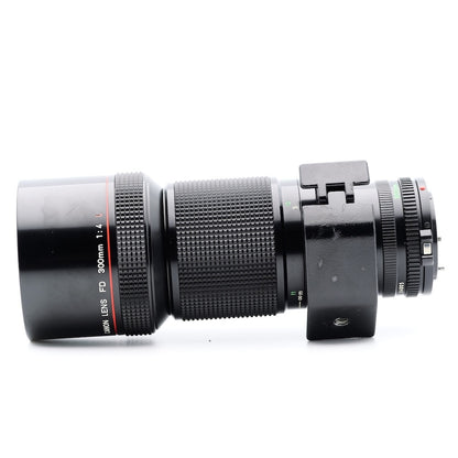 Canon New FD 300mm F4 L レンズ キヤノン FDマウント