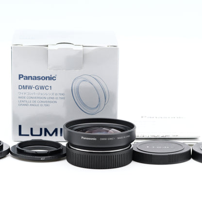 訳有品 Panasonic DMW-GWC1 0.79X ワイドコンバージョンレンズ パナソニック