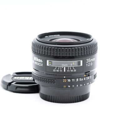 訳有品 Nikon AF NIKKOR 35mm F2 D レンズ ニコン Fマウント