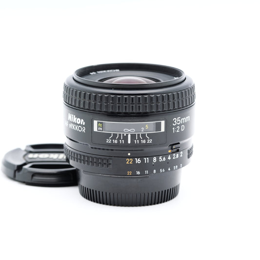 訳有品 Nikon AF NIKKOR 35mm F2 D レンズ ニコン Fマウント